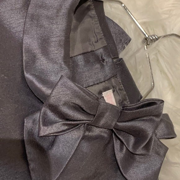 Janie and Jack girls size 4 metallic grey dress - Picture 8 of 15